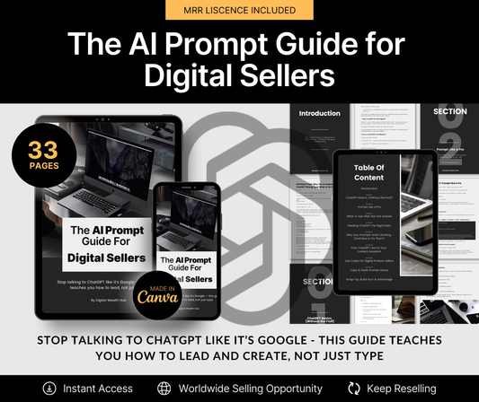 The AI Prompt Guide for Digital Sellers