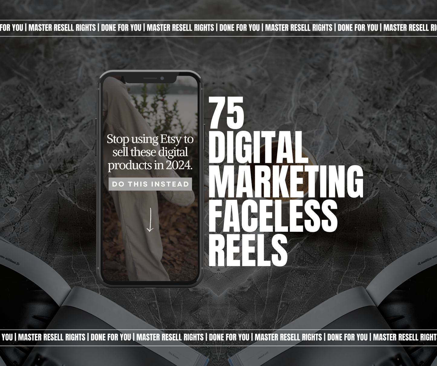 75 Digital Marketing Faceless Reel Templates