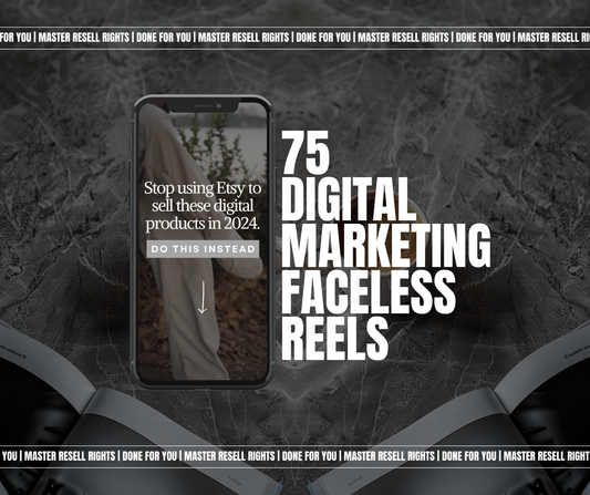 75 Digital Marketing Faceless Reel Templates