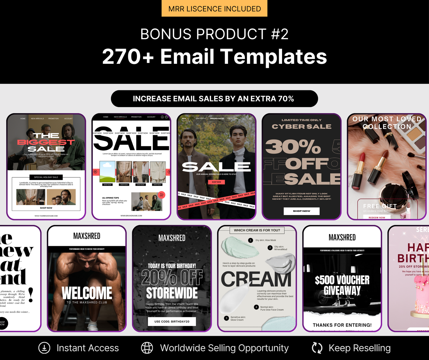 The Exclusive 2,800+ Canva Ad Templates & Exclusive Bonuses