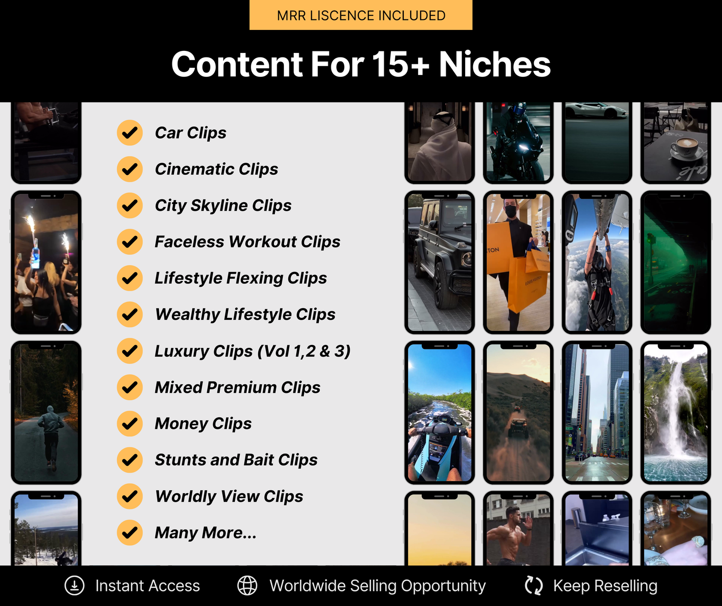 The 30,000 4K Premium Viral B-Roll Short Clips Bundle