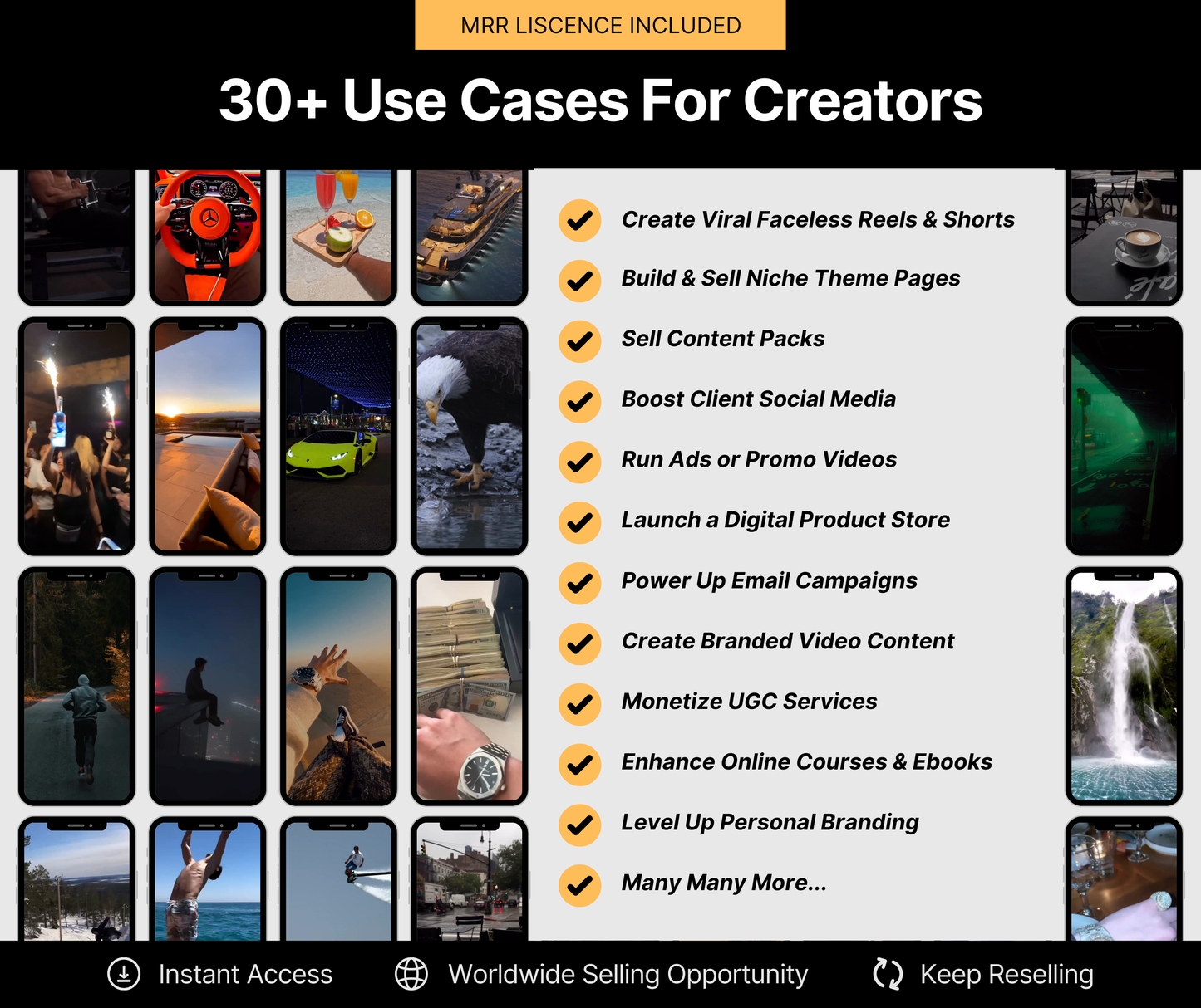 The 30,000 4K Premium Viral B-Roll Short Clips Bundle