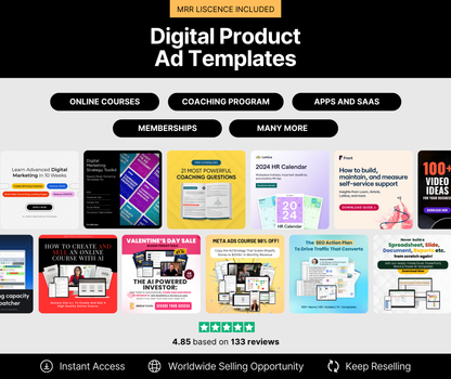 The Exclusive 2,800+ Canva Ad Templates & Exclusive Bonuses