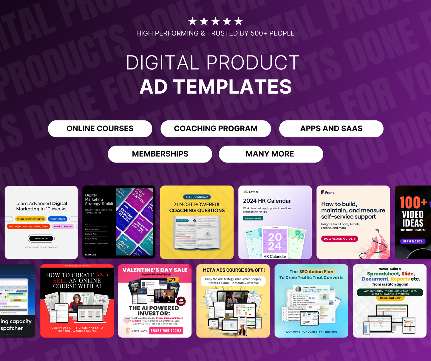 The Exclusive 2,800+ Canva Ad Templates & Exclusive Bonuses