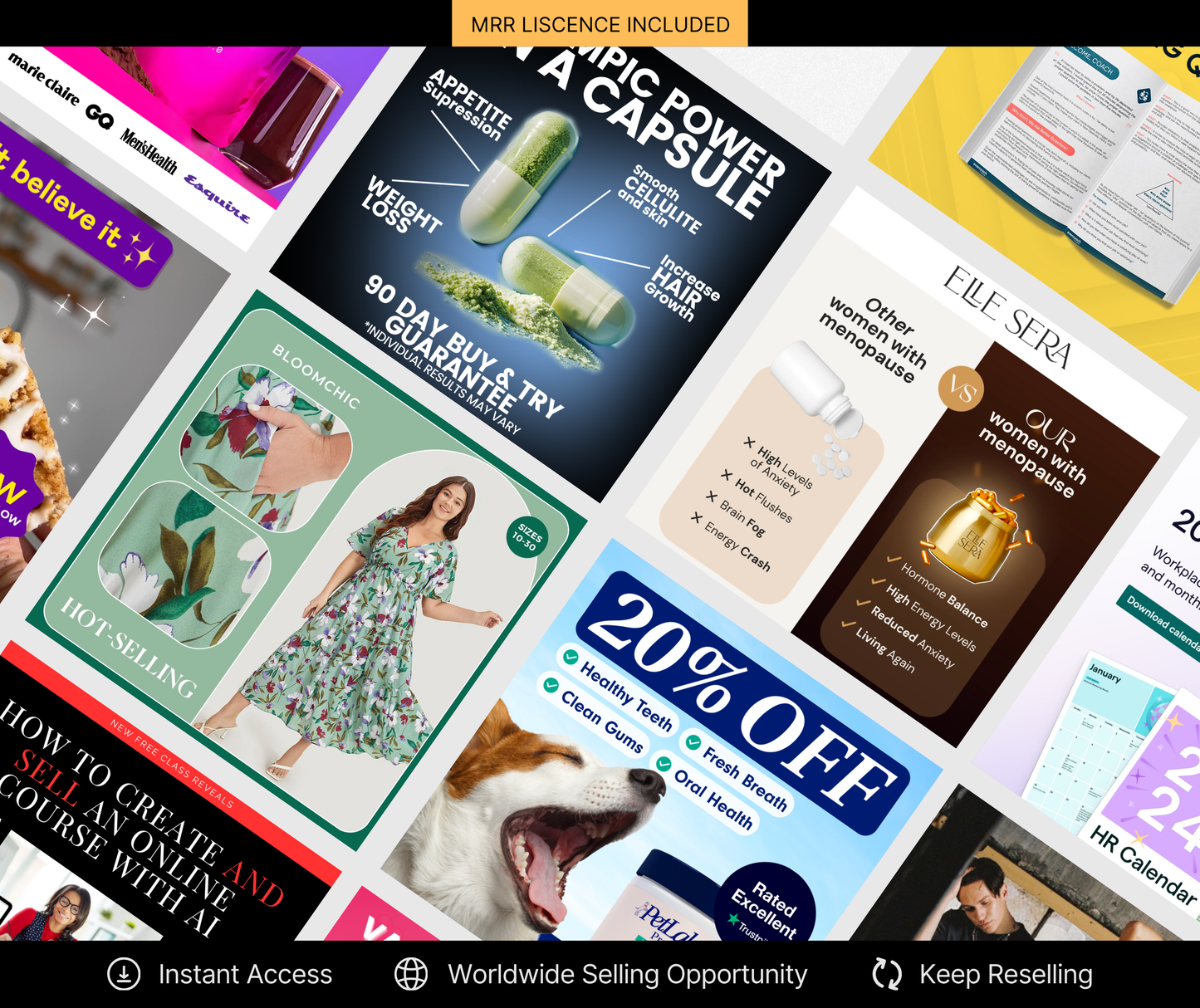The Exclusive 2,800+ Canva Ad Templates & Exclusive Bonuses